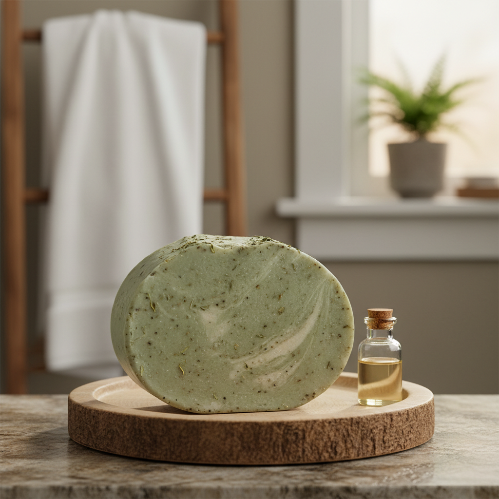 Jabón Purificante de Árbol de Té y Eucalipto